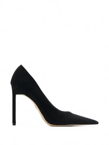 Pantofi cu toc Sam Edelman din piele de căprioară negru