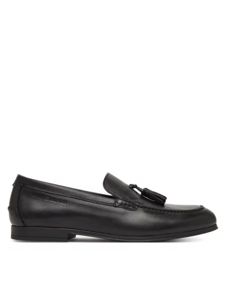 Loafersy Tommy Hilfiger czarne
