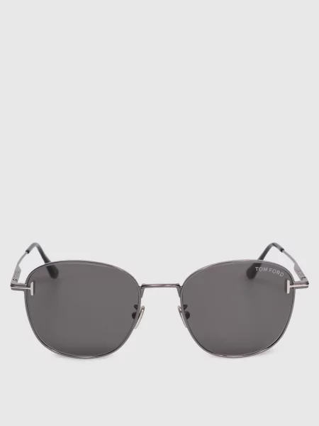 Сонцехахисні окуляри з логотипом Tom Ford сірі