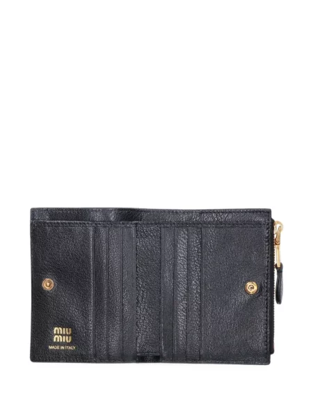 Portofel Miu Miu din piele negru