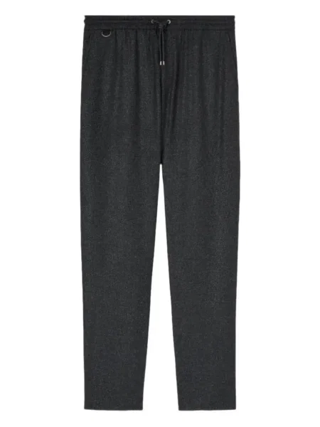 Фланелени панталон Agnona сиво