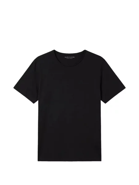 Scurt tricou Majestic Filatures negru