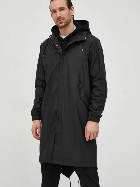 Rains parka Fishtail Parka przejściowa czarny