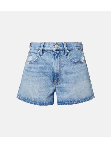 Pantaloni scurți din denim Slvrlake albastru