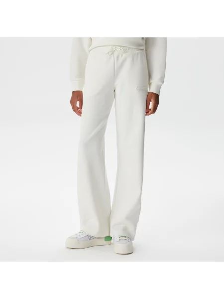 Спортивные штаны Lacoste белые