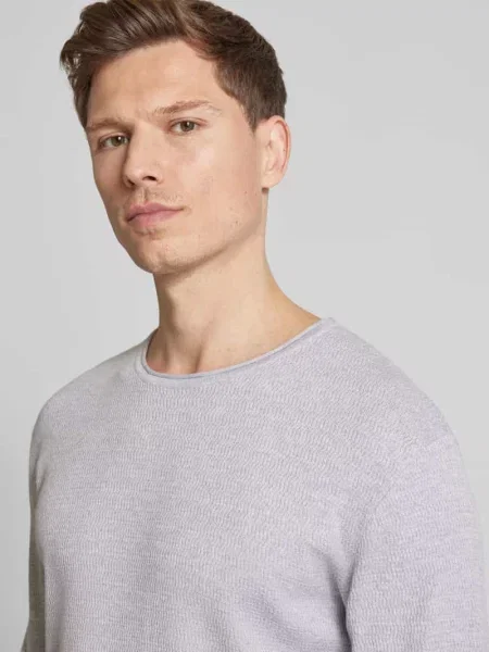 Sweter o kroju regular fit z dzianiny z bawełny Tom Tailor Denim