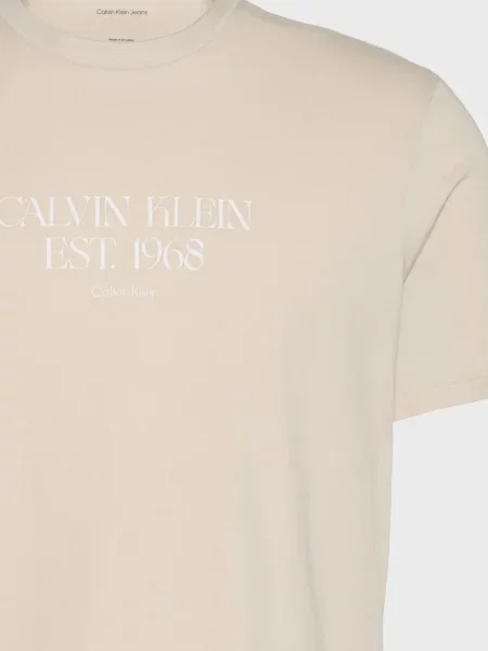 Футболка Calvin Klein Jeans бежева