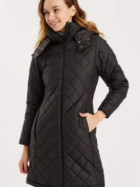 Płaszcz Dewberry czarny