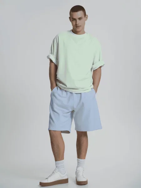 Шорти Роза сіро-синій сині