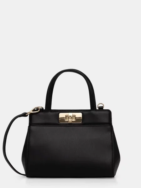 Tommy Hilfiger Geantă Th Modern Mini Satchel negru