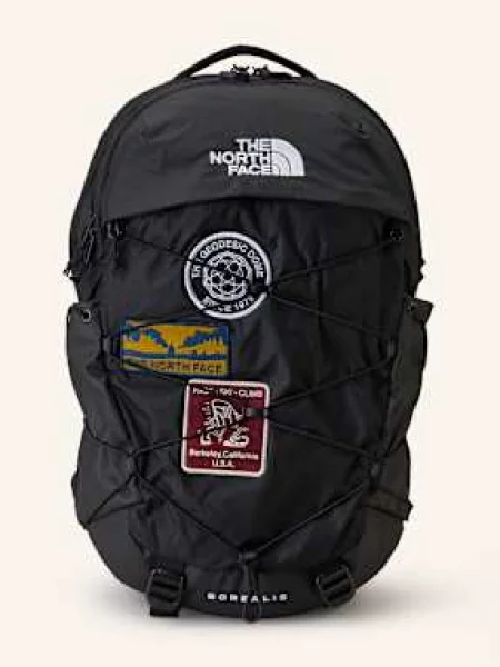 The North Face Plecak Borealis schwarz biały