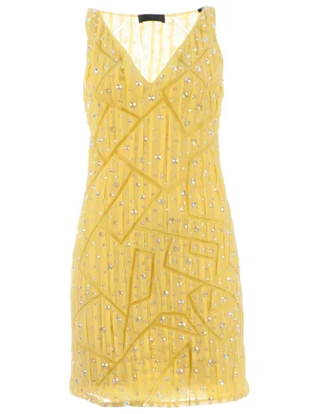 Rochie Cristiano Burani de costum galben