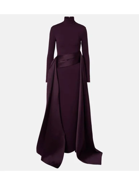 Rochie Solace London drapată violet