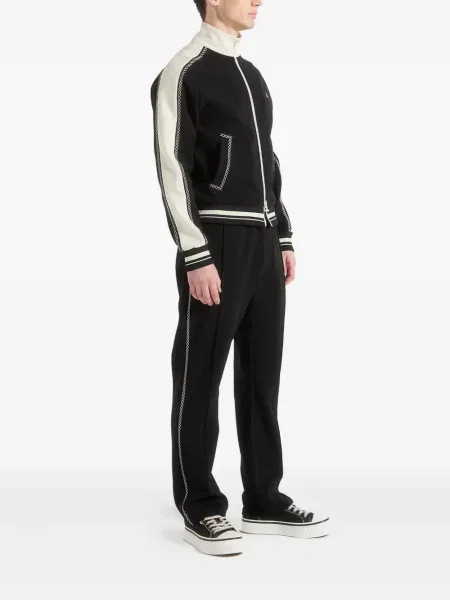 Pantaloni Manière De Voir cu dungi negru