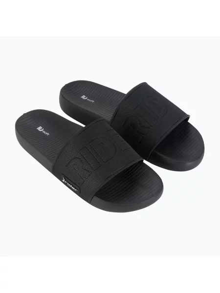 Klapki RIDER Grid Slide czarne