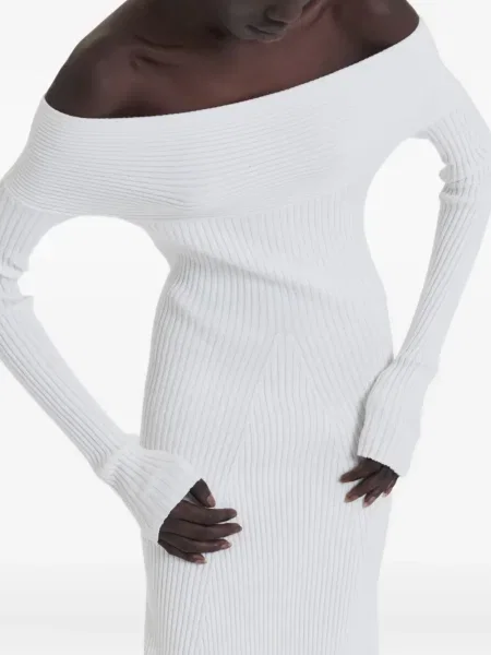 Rochie maxi A.w.a.k.e. Mode de costum alb