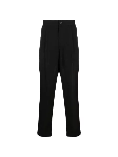 Pantaloni Tessitura conici negru