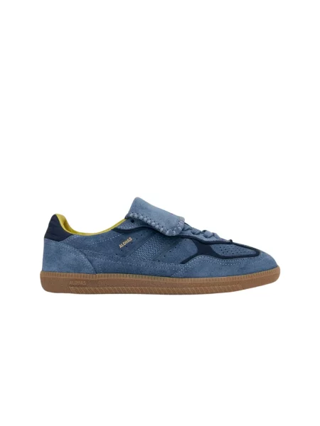 Alohas sneakersy zamszowe niebieski