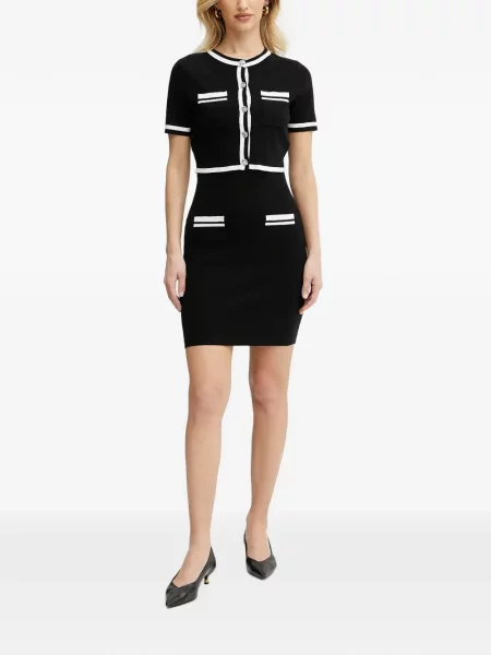 Rochie mini Morgan tricotate negru