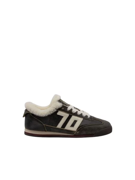Sneakersy Back70 skórzane szare