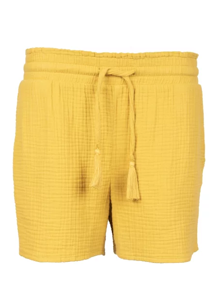 Antargo Hlače Women's Musselin Shorts narančasto žuta