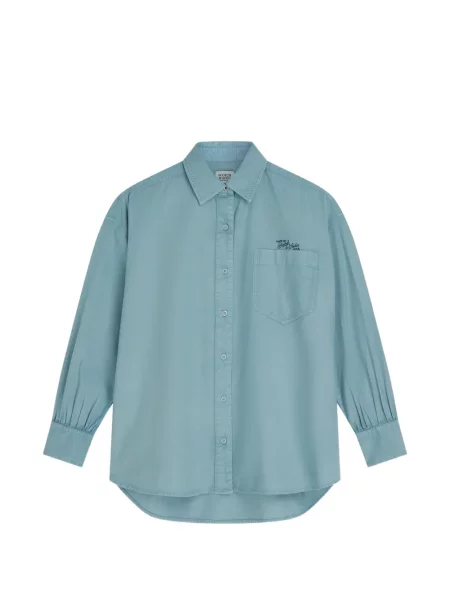 Cămașă Scotch & Soda cu autograf albastru