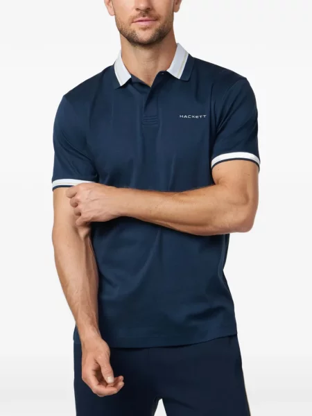 Tricou polo Hackett London albastru