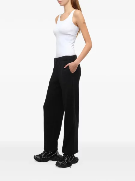 Pantaloni Fax Copy Express alergare cu cordon negru