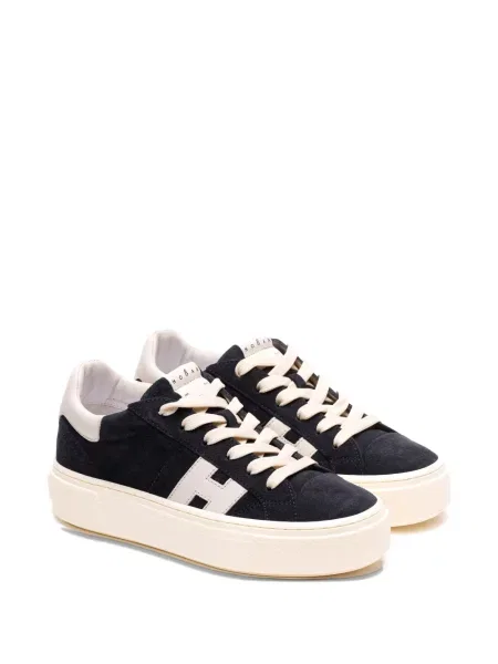 Sneakerși Hogan cu platformă albastru