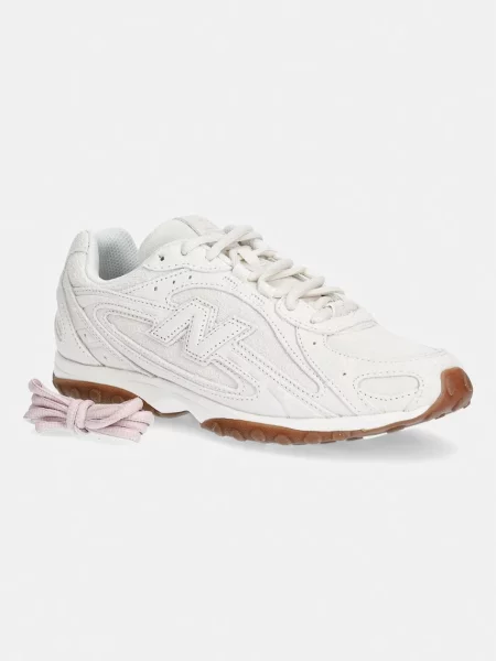 New Balance sportcipő női velúr bézs