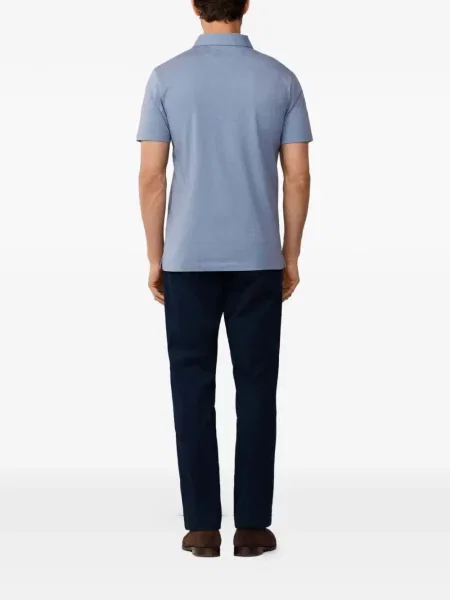 Scurt tricou polo Hackett London albastru
