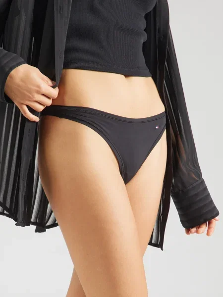 TOMMY HILFIGER Tanga negru