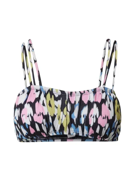 Warehouse Sutien costum de baie albastru noapte / albastru deschis / roz alb