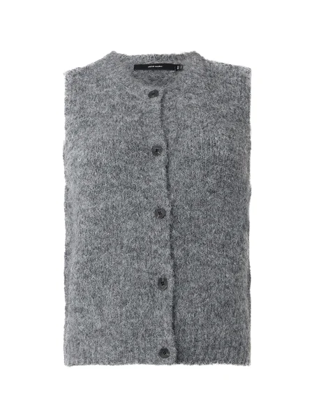 VERO MODA Vestă VMNovah amestecat gri
