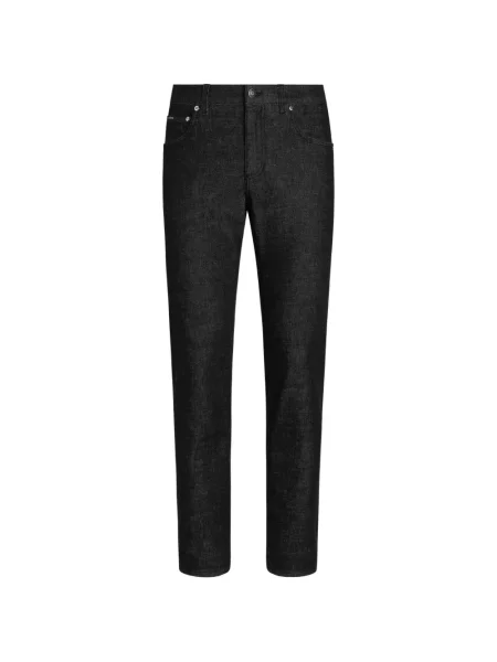 Blugi Dolce & Gabbana cu autograf negru