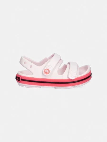 Crocs sandály CROCBAND CRUISER NEON BAND SANDAL T růžové