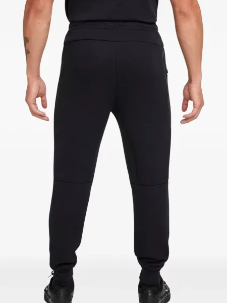 Tricou grafic Nike cu imagine alergare din fleece negru