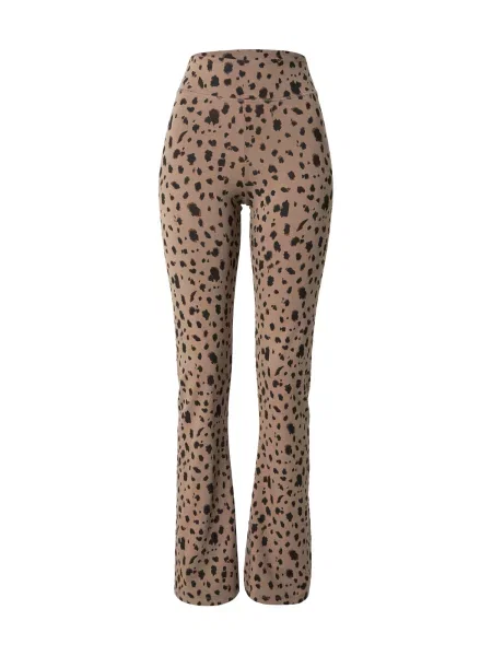 ARMEDANGELS Legíny REHMAA krémová / hnědá černá