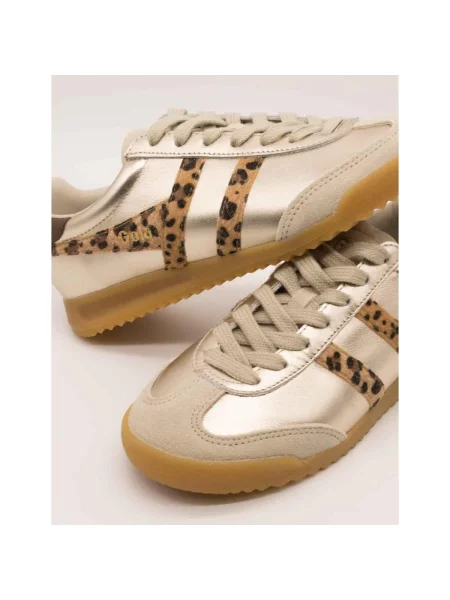 Pantofi Gola auriu