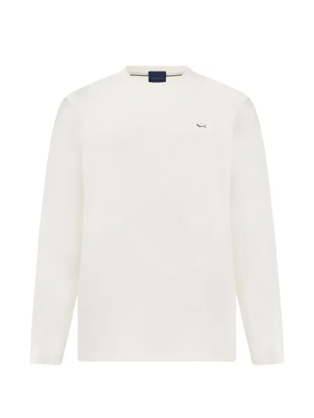 Lung tricou Paul & Shark alb