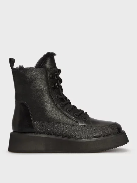 Кожаные ботинки Prpy черные