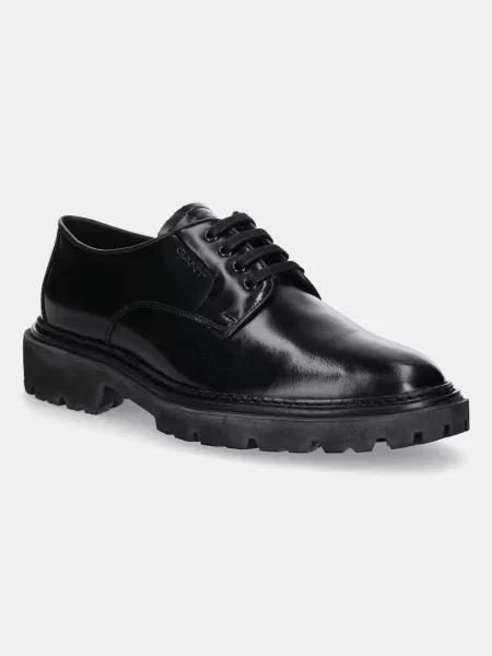Gant pantofi de piele Ivyhill cu platformă negru