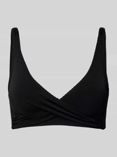 Góra od bikini z odpinanymi regulowanymi ramiączkami Watercult czarne