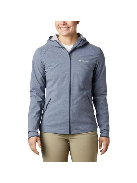 Kurtka trekkingowa Columbia Heather Canyon Softshell szara