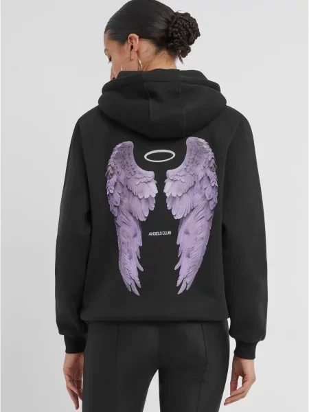 Hoodie Mister Tee črna
