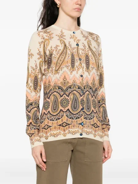 Жилетка Etro с принт с пейсли десен