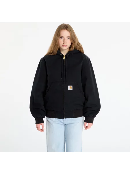 Jachetă Carhartt WIP OG Active Jacket UNISEX Black Stone Canvas S negru
