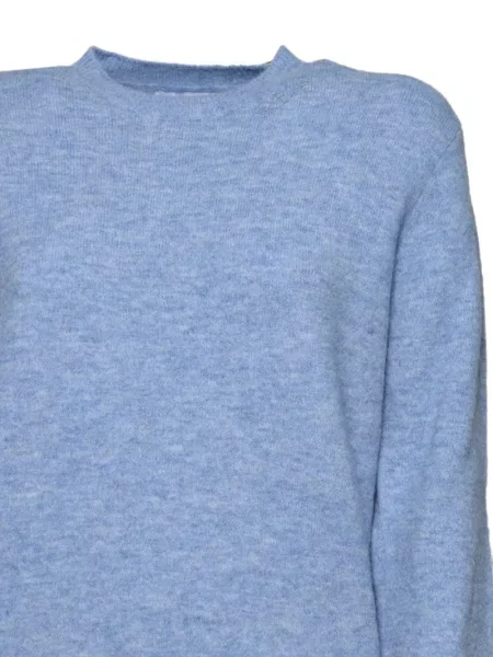Pulover Mc2 Saint Barth cu broderie albastru