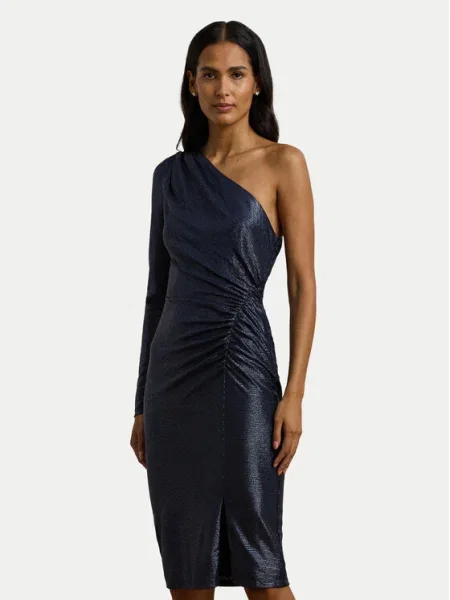 LAUREN RALPH LAUREN Коктейлна рокля тъмносин