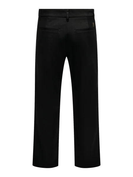 Only & Sons Pantaloni eleganți Edge' negru